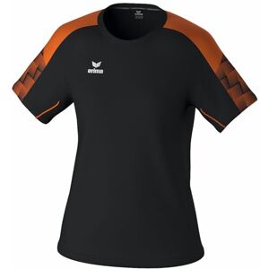 Erima Herren EVO Star leichtes T-Shirt (1082410), schwarz/orange, L Erima Herren EVO Star leichtes T-Shirt (1082410), schwarz/orange, L