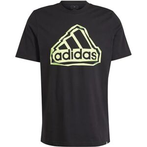 Adidas Herren Folded Badge Graphic Tee, Black, L Adidas Herren Folded Badge Graphic Tee, Black, L