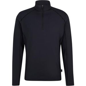 Ziener Herren JELANO-Z Skipullover, Midlayer, Funktions-Shirt warm, elastisch, Recycled, Black, 48 Ziener Herren JELANO-Z Skipullover, Midlayer, Funktions-Shirt warm, elastisch, Recycled, Black, 48
