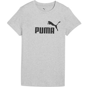 Puma Unisex ESS No. 1 Logo Tee T-Shirts, Light Gray Heather, M Puma Unisex ESS No. 1 Logo Tee T-Shirts, Light Gray Heather, M