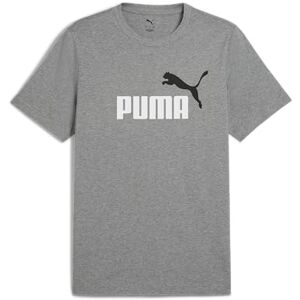 Puma Unisex ESS 2 Color No. 1 Logo Tee T-Shirts, Medium Gray Heather, XXL EU Puma Unisex ESS 2 Color No. 1 Logo Tee T-Shirts, Medium Gray Heather, XXL EU