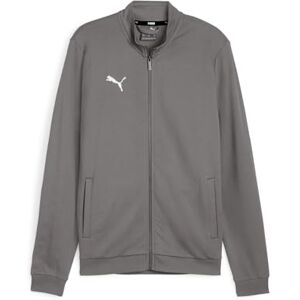 Puma Herren Teamgoal Casual Tracktop Trainingsjacke, Flach, Mittelgrau, -weiß, XL EU Puma Herren Teamgoal Casual Tracktop Trainingsjacke, Flach, Mittelgrau, -weiß, XL EU
