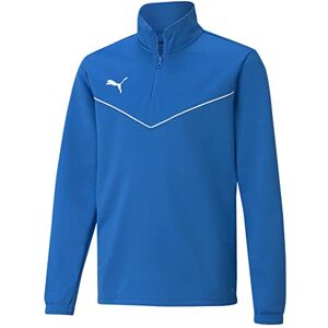Puma Jungen Teamrise 1/4 Zip Top Jr Sweatshirt, Electric Blue Lemonade, 116 EU Puma Jungen Teamrise 1/4 Zip Top Jr Sweatshirt, Electric Blue Lemonade, 116 EU