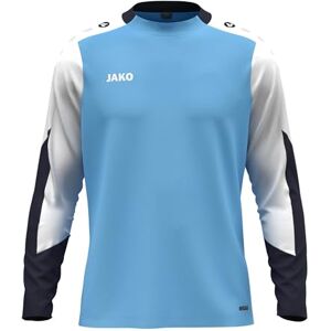 JAKO Kinder Longsleeve-Shirt Dynamic, SkyBlue/weiß/Marine, 116 JAKO Kinder Longsleeve-Shirt Dynamic, SkyBlue/weiß/Marine, 116