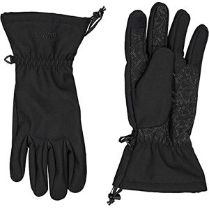 CMP Softshell-Handschuhe für Damen, Schwarz, 6 CMP Softshell-Handschuhe für Damen, Schwarz, 6