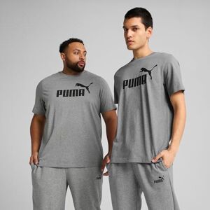 Puma Unisex Ess No. 1 Logo Tee T-Shirts, Medium Gray Heather, L EU Puma Unisex Ess No. 1 Logo Tee T-Shirts, Medium Gray Heather, L EU