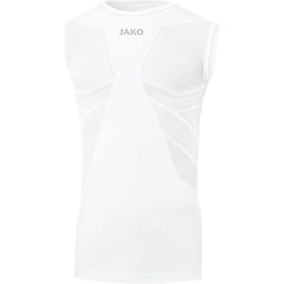 JAKO Herren Tanktop Comfort 2.0, Weiß, L JAKO Herren Tanktop Comfort 2.0, Weiß, L