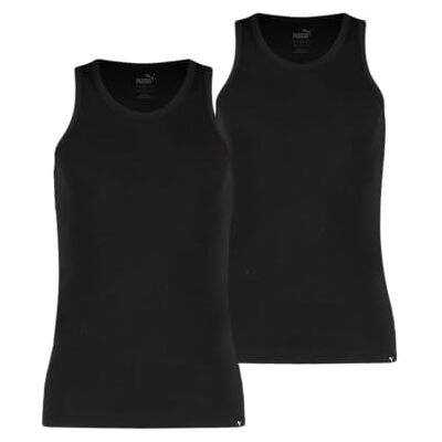 Puma Herren Vest Tee-shirt, Schwarz, M EU Puma Herren Vest Tee-shirt, Schwarz, M EU