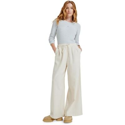 Roxy Lekeitio Break Mid Pant Damenhose, Beige, M Roxy Lekeitio Break Mid Pant Damenhose, Beige, M