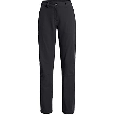 VAUDE Damen Wanderhose, Women's Strathcona Pants II, hoch elastisch, strapazierfähig, 80% windabweisend, atmungsaktiv und schnelltrocknend, Black, 52-Short VAUDE Damen Wanderhose, Women's Strathcona Pants II, hoch elastisch, strapazierfähig, 80% windabweisend, atmungsaktiv und schnelltrocknend, Black, 52-Short