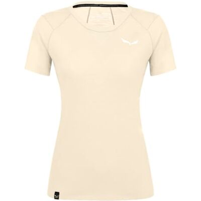 Salewa Damen Agner Am W T-shirt S/S Tee, Oatmeal, XS EU Salewa Damen Agner Am W T-shirt S/S Tee, Oatmeal, XS EU