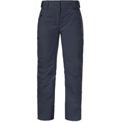 Schöffel Damen Pants Style Pine WMS, wasserdichte Skihose mit abnehmbaren Hosenträgern, Thermohose mit 2-Wege-Stretch und verstärktem Bein, Navy Blazer, 40 Schöffel Damen Pants Style Pine WMS, wasserdichte Skihose mit abnehmbaren Hosenträgern, Thermohose mit 2-Wege-Stretch und verstärktem Bein, Navy Blazer, 40