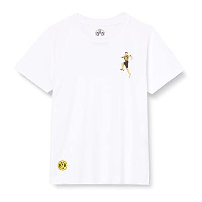 Dortmund Borussia Unisex Bvb T-shirt Adeyemi Comic T Shirt, Weiß, XL EU Dortmund Borussia Unisex Bvb T-shirt Adeyemi Comic T Shirt, Weiß, XL EU