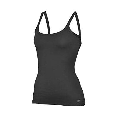 FILA Damen Tank Top FU6060 Woman Tank TOP 200 XL, 200 Black, XL, FU6060 FILA Damen Tank Top FU6060 Woman Tank TOP 200 XL, 200 Black, XL, FU6060