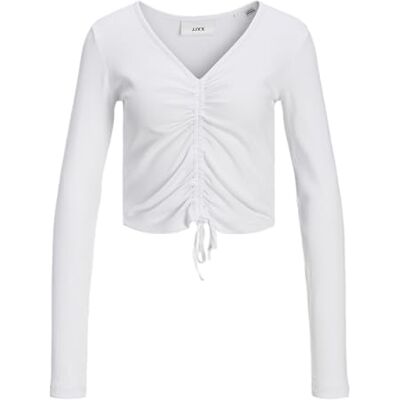 JJXX JXFENJA STR LS Rib Crop TOP JSR JJXX JXFENJA STR LS Rib Crop TOP JSR