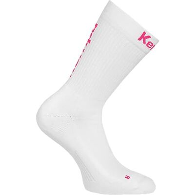 Kempa Herren Logo Classic Sport-Socken, Weiß/Pink, 36-40 EU Kempa Herren Logo Classic Sport-Socken, Weiß/Pink, 36-40 EU