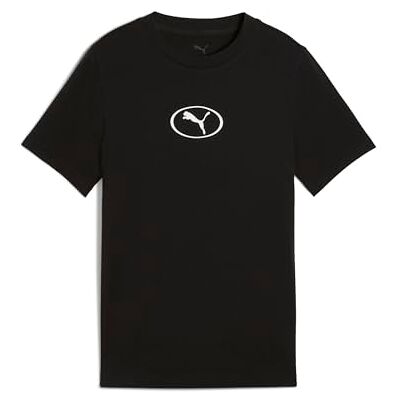 Puma Jungen Sport Rib Collar Tee B Hemd, Schwarz, 140 EU Puma Jungen Sport Rib Collar Tee B Hemd, Schwarz, 140 EU