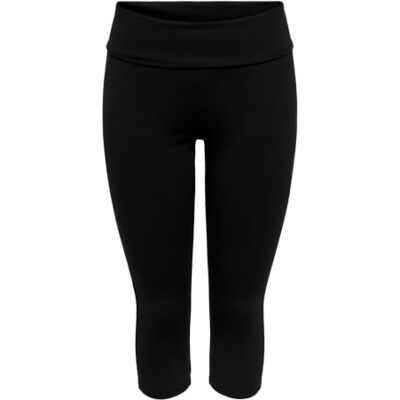 Only Play Damen Female Onpfold Normal Geschnitten Sport Leggings, Schwarz, XL EU Only Play Damen Female Onpfold Normal Geschnitten Sport Leggings, Schwarz, XL EU