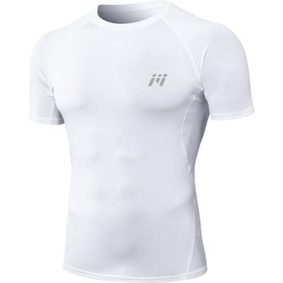 MEETWEE Kompressionsshirt Herren, Kurz/Langarm Funktionsshirt Männer Sportshirt Training Fitnessshirt Atmungsaktiv Laufshirt Unterhemd für Laufen Jogging Sport Turnhalle MEETWEE Kompressionsshirt Herren, Kurz/Langarm Funktionsshirt Männer Sportshirt Training Fitnessshirt Atmungsaktiv Laufshirt Unterhemd für Laufen Jogging Sport Turnhalle