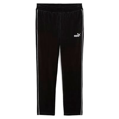Puma Herren Elevated Velour Track Pants Strickhose, Schwarz, S EU Puma Herren Elevated Velour Track Pants Strickhose, Schwarz, S EU