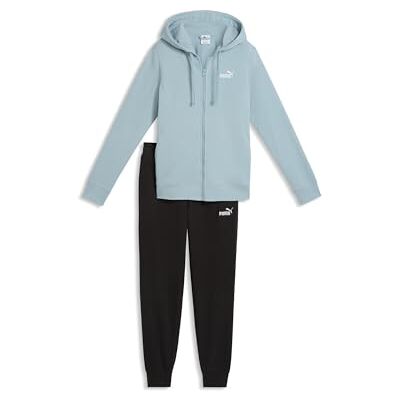 Puma Damen Trainingsanzug mit Kapuze XL, Seafoam Blue Puma Damen Trainingsanzug mit Kapuze XL, Seafoam Blue
