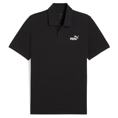 Puma Herren ESS No. 1 Logo Pique Polo Polos, Black, XXL Puma Herren ESS No. 1 Logo Pique Polo Polos, Black, XXL