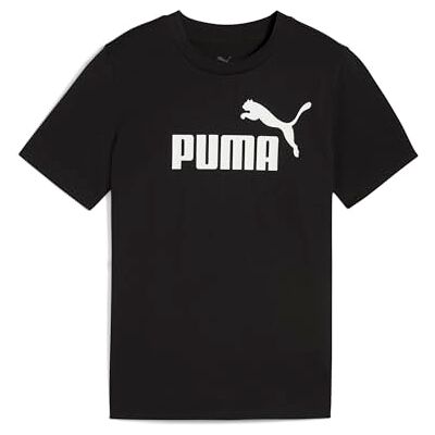 Puma Jungen ESS No. 1 Logo Tee B T-Shirts, Black, 164 EU Puma Jungen ESS No. 1 Logo Tee B T-Shirts, Black, 164 EU