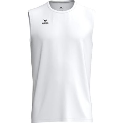 Erima Unisex Intro Funktions- Tank Top (2082624), weiß, XXL Erima Unisex Intro Funktions- Tank Top (2082624), weiß, XXL