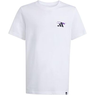 Adidas Unisex Kids Gaming Graphic T-Shirt JUNIOR, White, 9-10 Years Adidas Unisex Kids Gaming Graphic T-Shirt JUNIOR, White, 9-10 Years