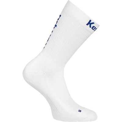 Kempa Herren Logo Classic Sport-Socken, Weiß/royal, 36-40 EU Kempa Herren Logo Classic Sport-Socken, Weiß/royal, 36-40 EU