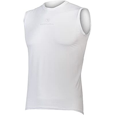 Endura Lightweight Sleeve Less Baselayer für Herren, White, XL Endura Lightweight Sleeve Less Baselayer für Herren, White, XL