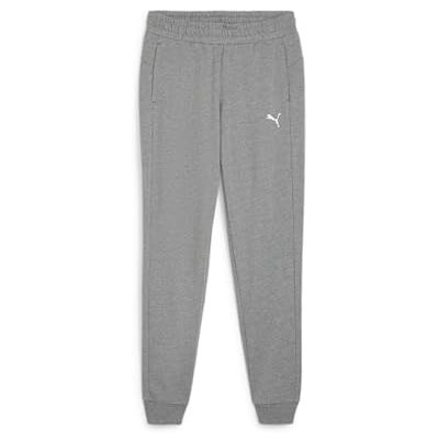 Puma Damen Teamgoal Casuals Pants Wmn Strickhose, Medium Gray Heather- White, M EU Puma Damen Teamgoal Casuals Pants Wmn Strickhose, Medium Gray Heather- White, M EU