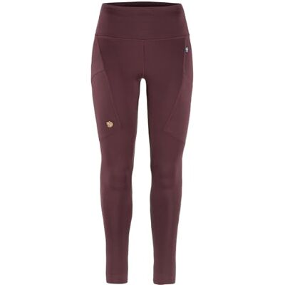 Fjällräven Damen Abisko Tights, Port, L Fjällräven Damen Abisko Tights, Port, L