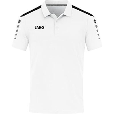 JAKO Herren Poloshirt Power, Weiß, L JAKO Herren Poloshirt Power, Weiß, L