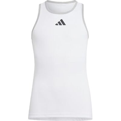 Adidas Mädchen Club Tank Top, White, 13-14 Years Adidas Mädchen Club Tank Top, White, 13-14 Years