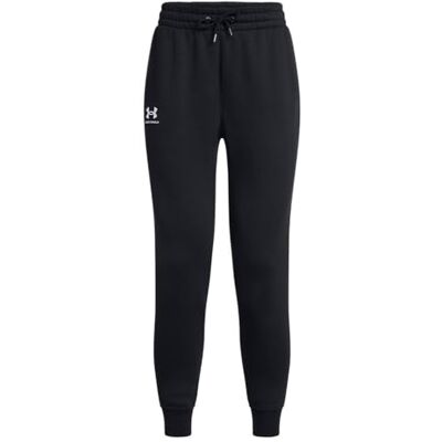 Under Armour Damen Ua Icon Fleece Jogger Trainingshose, Schwarz/Schwarz/Weiß, S EU Under Armour Damen Ua Icon Fleece Jogger Trainingshose, Schwarz/Schwarz/Weiß, S EU