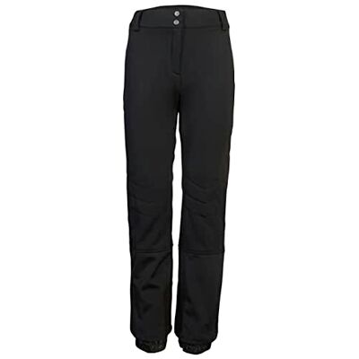 Killtec Damen Thônes Wmn Sft Pnts B Skihose Softshellhose mit Kantenschutz und Schneefang, Schwarz, 42 EU Killtec Damen Thônes Wmn Sft Pnts B Skihose Softshellhose mit Kantenschutz und Schneefang, Schwarz, 42 EU