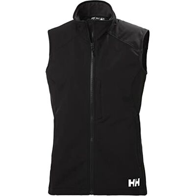 Hansen Damen W Paramount Softshell Weste, Schwarz, L Hansen Damen W Paramount Softshell Weste, Schwarz, L