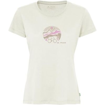 VAUDE Women's Cyclist T-Shirt V, Shirt zum Radfahren, Offwhite, 38 VAUDE Women's Cyclist T-Shirt V, Shirt zum Radfahren, Offwhite, 38