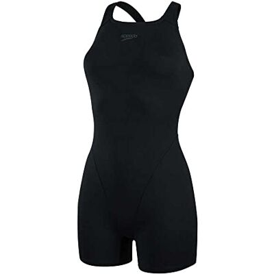 Speedo Damen Eco Endurance+ Legsuit Badeanzug Chlorbeständig Recyclingmaterial Schwimm-Fitness Training Urlaub Black 44 Speedo Damen Eco Endurance+ Legsuit Badeanzug Chlorbeständig Recyclingmaterial Schwimm-Fitness Training Urlaub Black 44