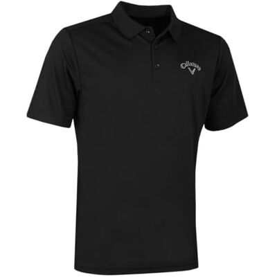 Callaway Golf Herren-Turnier Opti-Dri Links Logoshirt Kaviar XXL Callaway Golf Herren-Turnier Opti-Dri Links Logoshirt Kaviar XXL