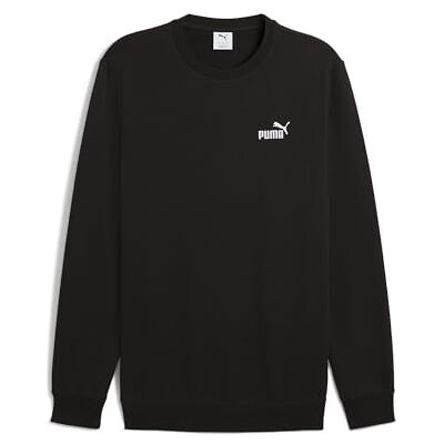 Puma Herren ESS Small No. 1 Logo Crew TR Crew-Sweatshirts, Black, XXL Puma Herren ESS Small No. 1 Logo Crew TR Crew-Sweatshirts, Black, XXL