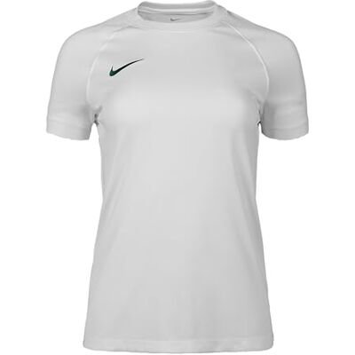 NIKE Damen Dri-fit Park Viii Kurzarm Fußballtrikot Für Football Shirt, White/Pine Green, XS EU NIKE Damen Dri-fit Park Viii Kurzarm Fußballtrikot Für Football Shirt, White/Pine Green, XS EU