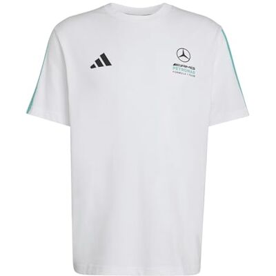 Adidas Men's Mercedes AMG Petronas Formula 1 Team DNA Tee, White/semi Mint Rush, M Adidas Men's Mercedes AMG Petronas Formula 1 Team DNA Tee, White/semi Mint Rush, M