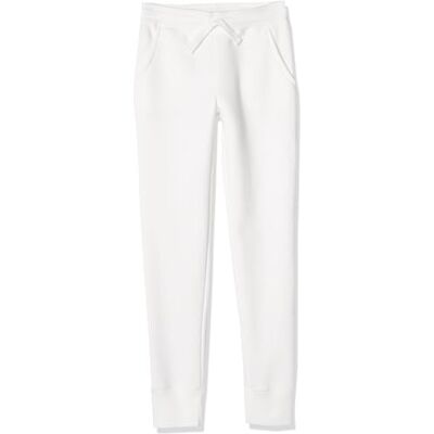 Amazon Essentials Mädchen Jogginghosen, Weiß, 8 Jahre Amazon Essentials Mädchen Jogginghosen, Weiß, 8 Jahre
