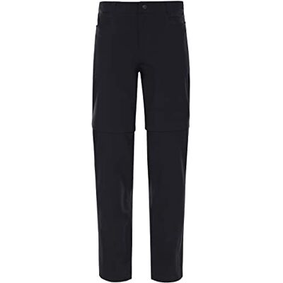 THE NORTH FACE Resolve Convertible Wanderhose Damen Zip-Off Trekkinghose, Schwarz, Größe 36 THE NORTH FACE Resolve Convertible Wanderhose Damen Zip-Off Trekkinghose, Schwarz, Größe 36