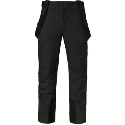 Schöffel Herren Pants Style Pine MNS, wasserdichte Skihose mit abnehmbaren Hosenträgern, Thermohose mit 2-Wege-Stretch und verstärktem Bein, Black, 28 Schöffel Herren Pants Style Pine MNS, wasserdichte Skihose mit abnehmbaren Hosenträgern, Thermohose mit 2-Wege-Stretch und verstärktem Bein, Black, 28