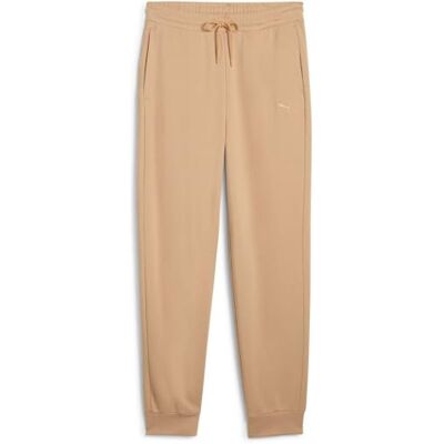 Puma Damen HER Comfort High-Waist Sweatpants TR cl Gestrickte Hosen, Warm Beige, Puma Damen HER Comfort High-Waist Sweatpants TR cl Gestrickte Hosen, Warm Beige,