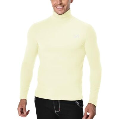 MEETYOO Herren Thermounterwäsche Oberteile, Thermoshirt Langarm Kompressionsshirt Funktionsshirt Atmungsaktiv Thermounterhemd Männer Sportshirt für Running Fitness Gym MEETYOO Herren Thermounterwäsche Oberteile, Thermoshirt Langarm Kompressionsshirt Funktionsshirt Atmungsaktiv Thermounterhemd Männer Sportshirt für Running Fitness Gym