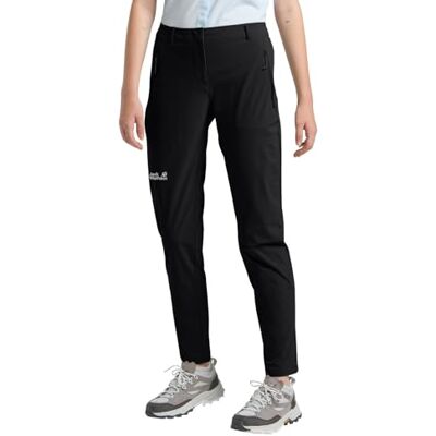 Jack Wolfskin Damen Hikeout Pants Wanderhose, Schwarz, 36 Kurz EU Jack Wolfskin Damen Hikeout Pants Wanderhose, Schwarz, 36 Kurz EU
